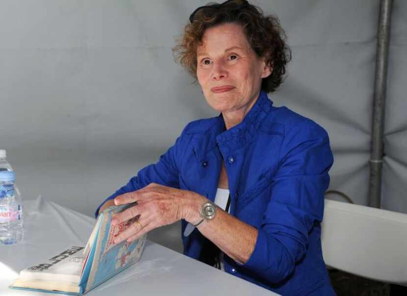 
FILE - This April 21, 2012 file photo shows author Judy Blume attending the LA Times...