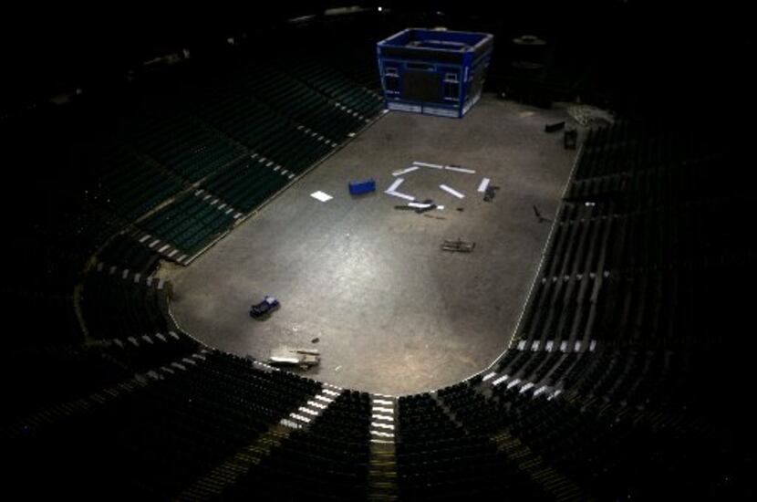  Photographs of Reunion Arena in the final few weeks before its demolition in Dallas, TX on...