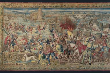 “Art and War in the Renaissance: The Battle of Pavia Tapestries” is on view through Sept. 15...