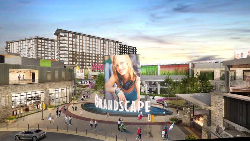 The GrandScape mixed-use project is in The Colony.