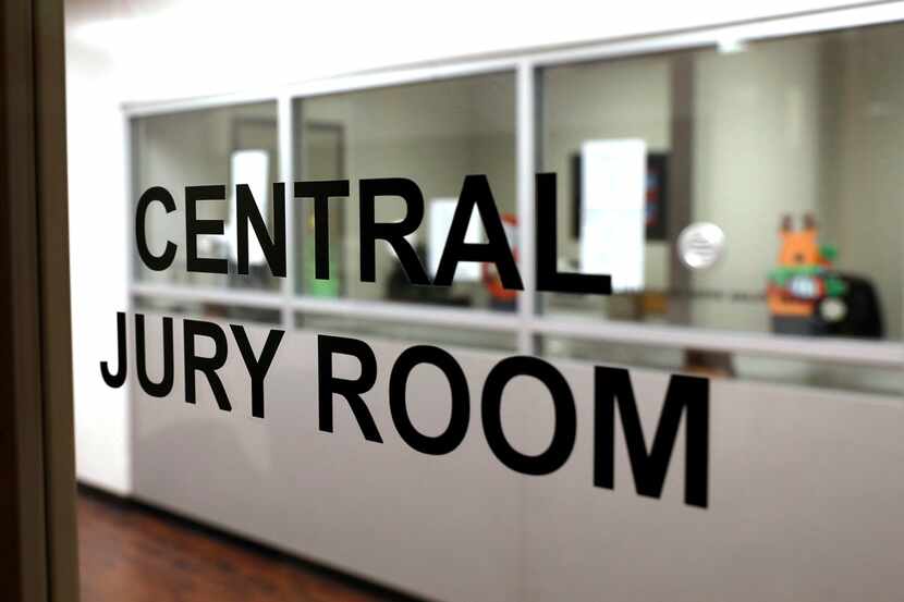The Dallas County Central Jury Room is where residents report when they are summoned for...