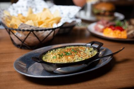 The Porch's spinach-Parm dip is served all day, including on a special late-night menu from...