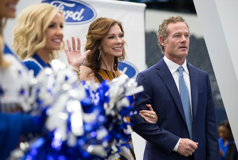 Charlotte Jones (center) and her now-estranged husband David "Shy" Anderson were introduced...