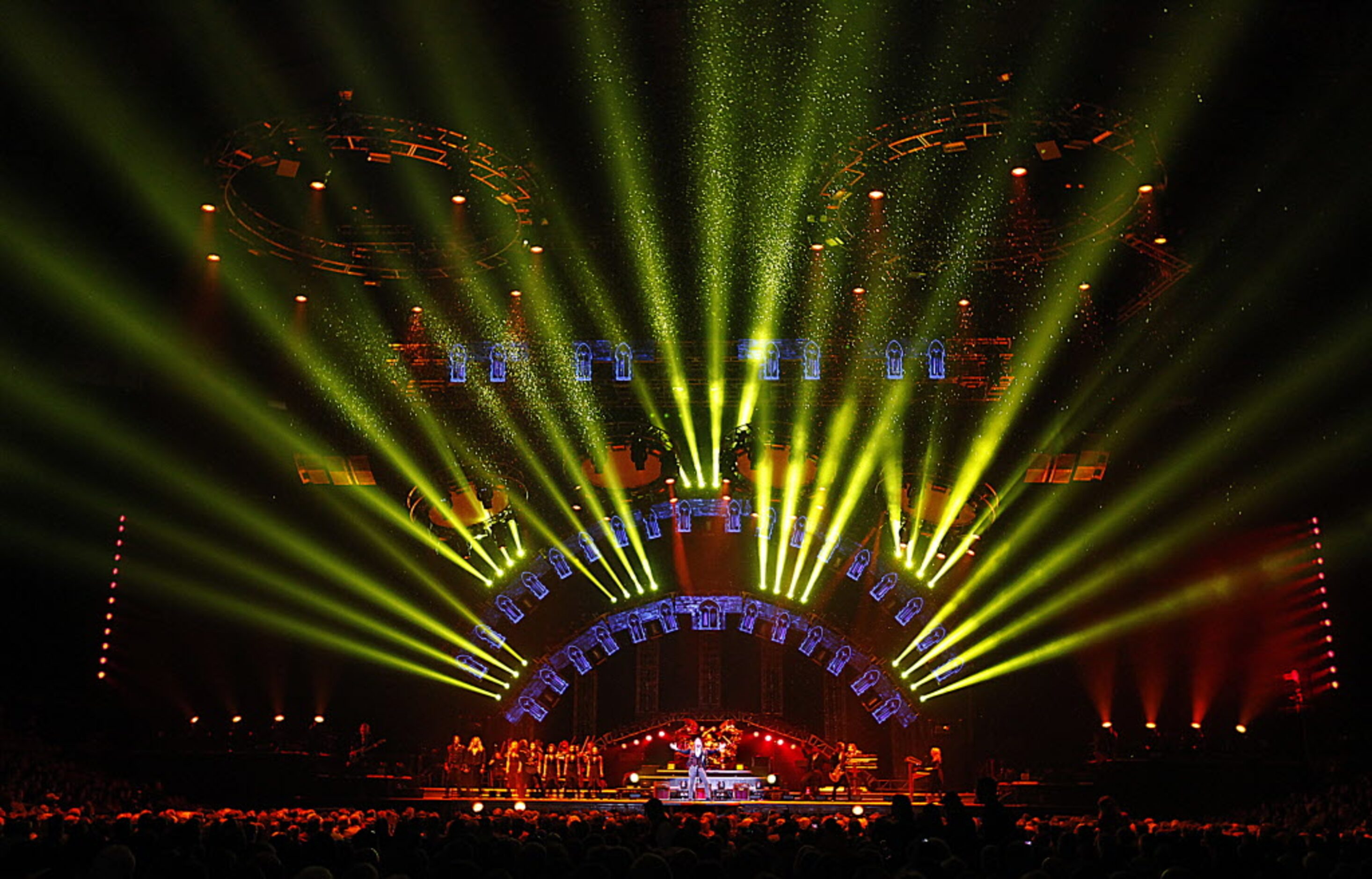 The Trans Siberian Orchestra performed at the American Airlines Center in Dallas on Sunday,...