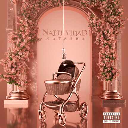 En esta imagen cortesía de Pina Records, la portada de "NattiVidad", el nuevo álbum de Natti...