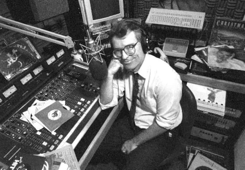The late Glenn Mitchell, whom Krys Boyd succeeded at KERA-FM (90.1). 