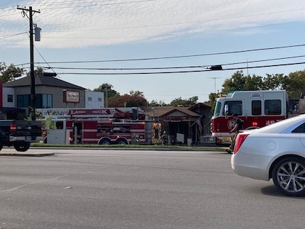 Barbec's Restaurant on Garland Road in East Dallas caught fire on Saturday, Oct. 3, 2020.