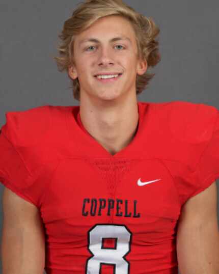 Coppell linebacker Canon Peters.