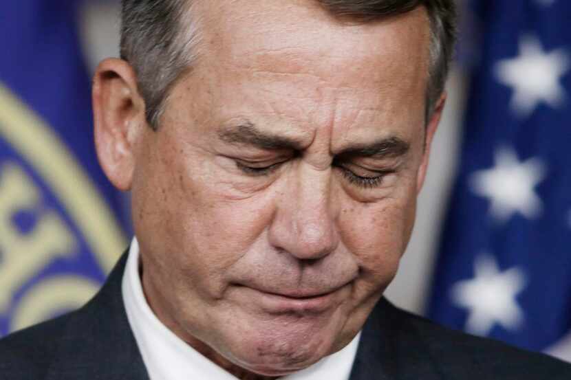 
House Speaker John Boehner says he will leave Congress at the end of October.
