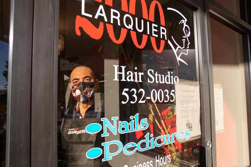 Martin Larquier, owner of Larquier 2000 Hair Salon in El Paso, has been struggling keeping...