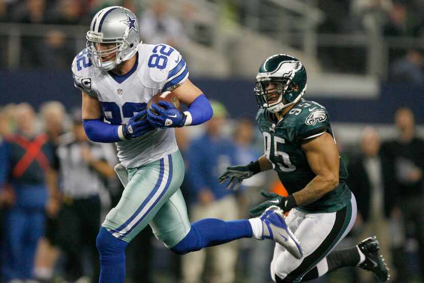 5. Jason Witten, TE. Finished second on the team with 851 receiving yards and eight touchdowns.