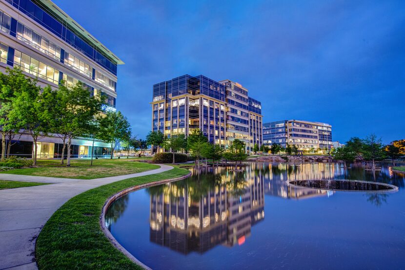 Frisco's Hall Park is the city's largest employment center with almost 10,000 workers. (Hall...