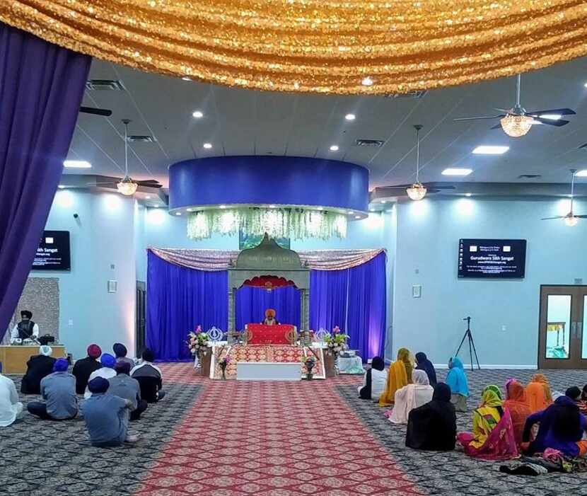 Gurdwara Sikh Sangat, a new Sikh temple, opened this month in Euless. (Courtesy)