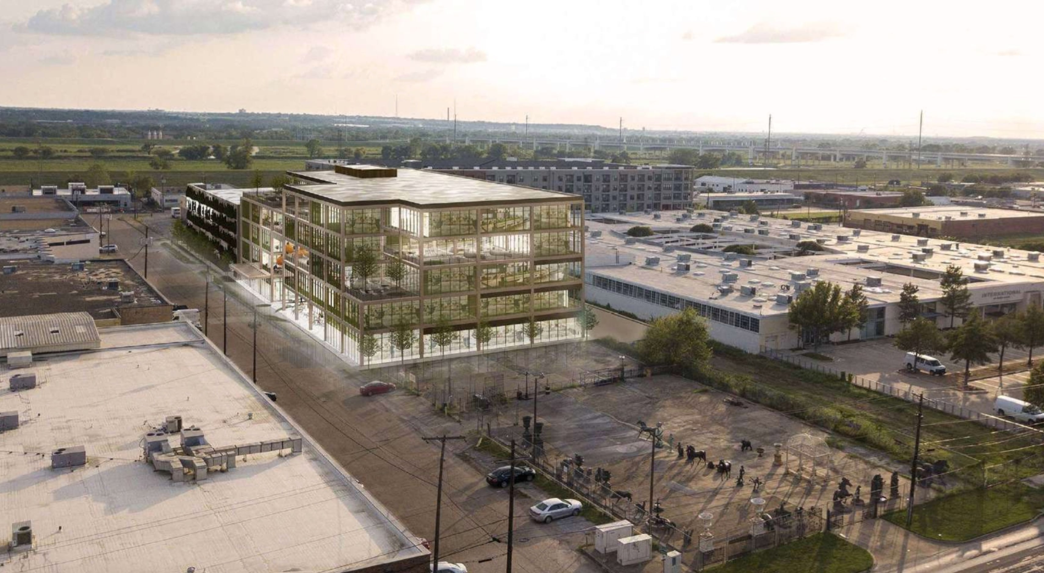 Quadrant Investment Properties' River Edge building near Irving Boulevard will have five...