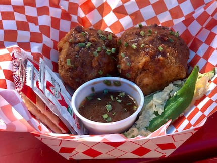 Don't skip the Deep-Fried Seafood Gumbo Balls at the State Fair of Texas in 2021   even...