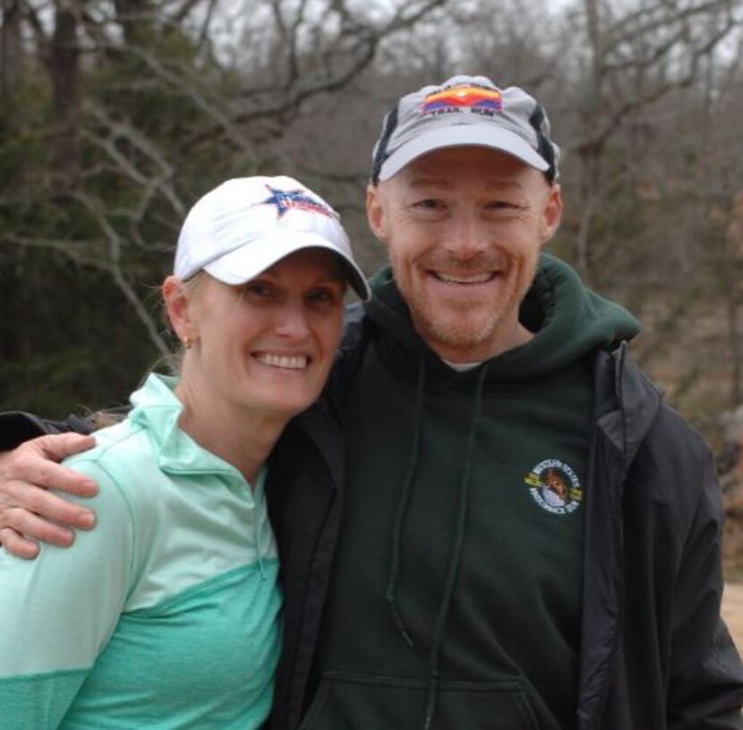 Anne and Chris Barnwell at the 2015 Grasslands Trail Run (Movin' Pictures)