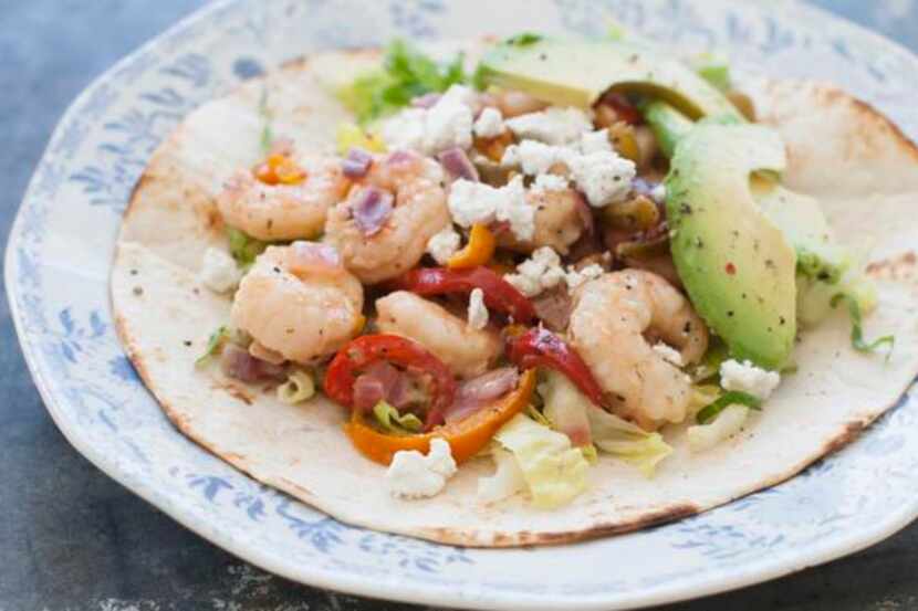 
Sweet and Tangy Shrimp Taco

