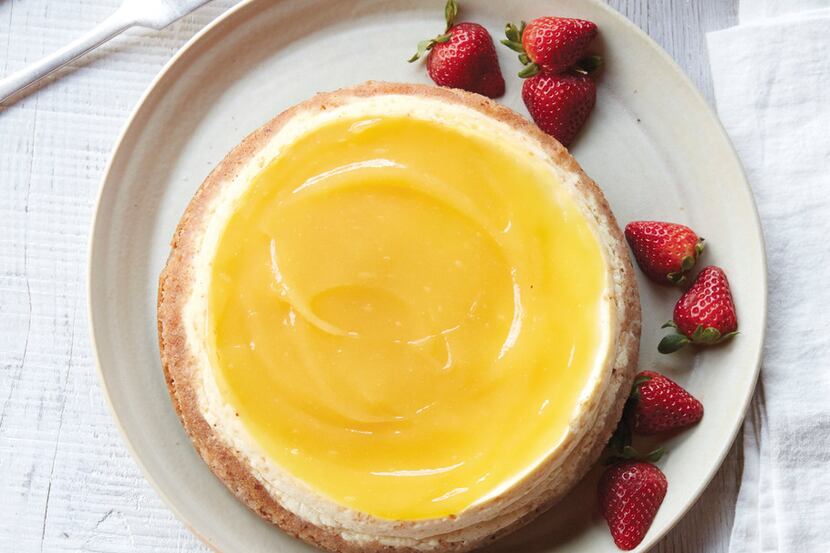 Meyer Lemon Cheesecake from The Essential Instant Pot Cookbook by Coco Morante