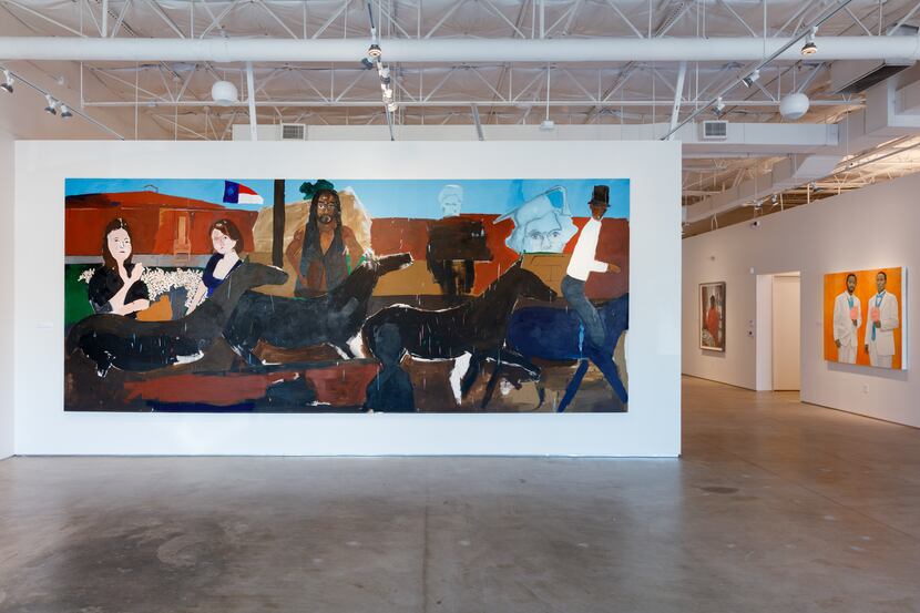 The current Green Family Art Foundation space at 150 Manufacturing St. in Dallas.