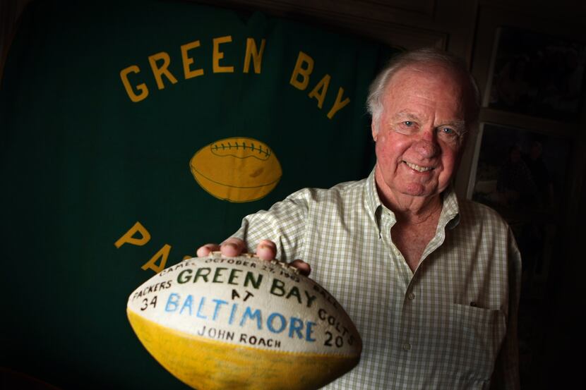 FILE — John Roach photographed on Jan. 31, 2011 in Dallas. Roach played football for...