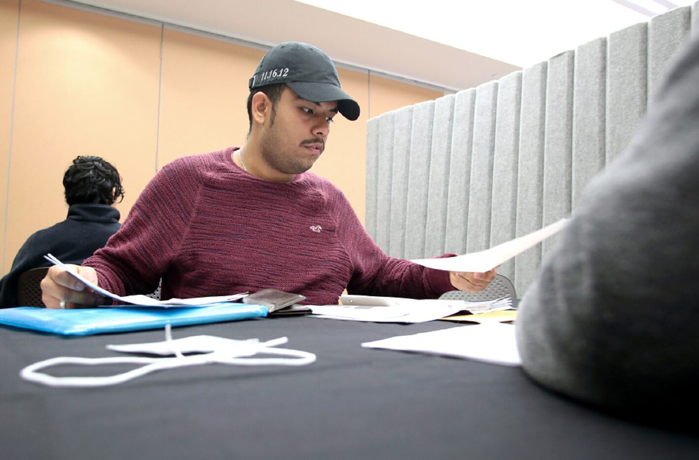 Juan Ramos attended the Mega DACA Workshop at Eastfield College on Saturday morning where he...