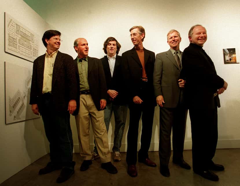 From left: Architects Dan Shipley, Max Levy, Gary Cunningham, Joe McCall and Lionel Morrison...