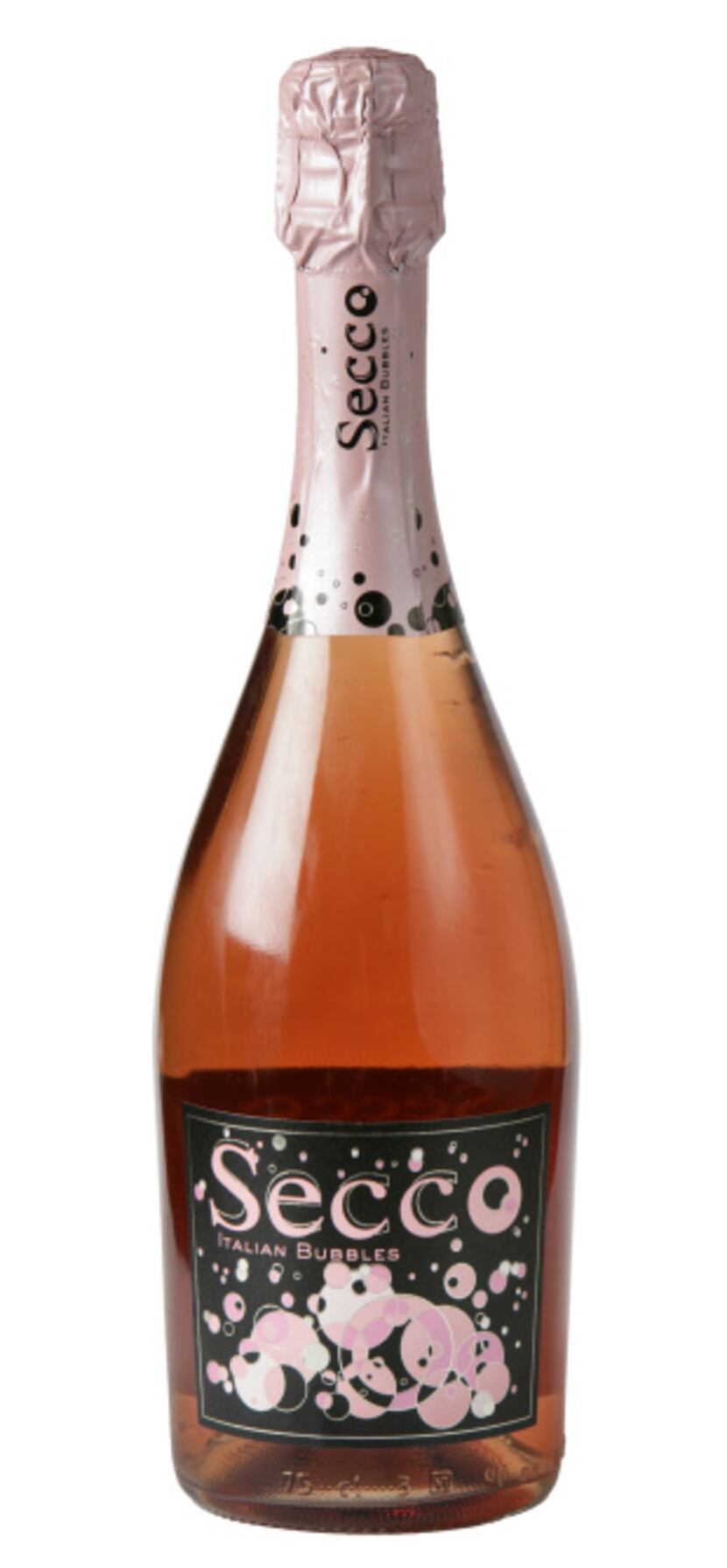 Secco Italian Bubbles Rosé, NV, Italy. $9.99 to $10.99; the Art of Wine on Preston, Pogo’s,...