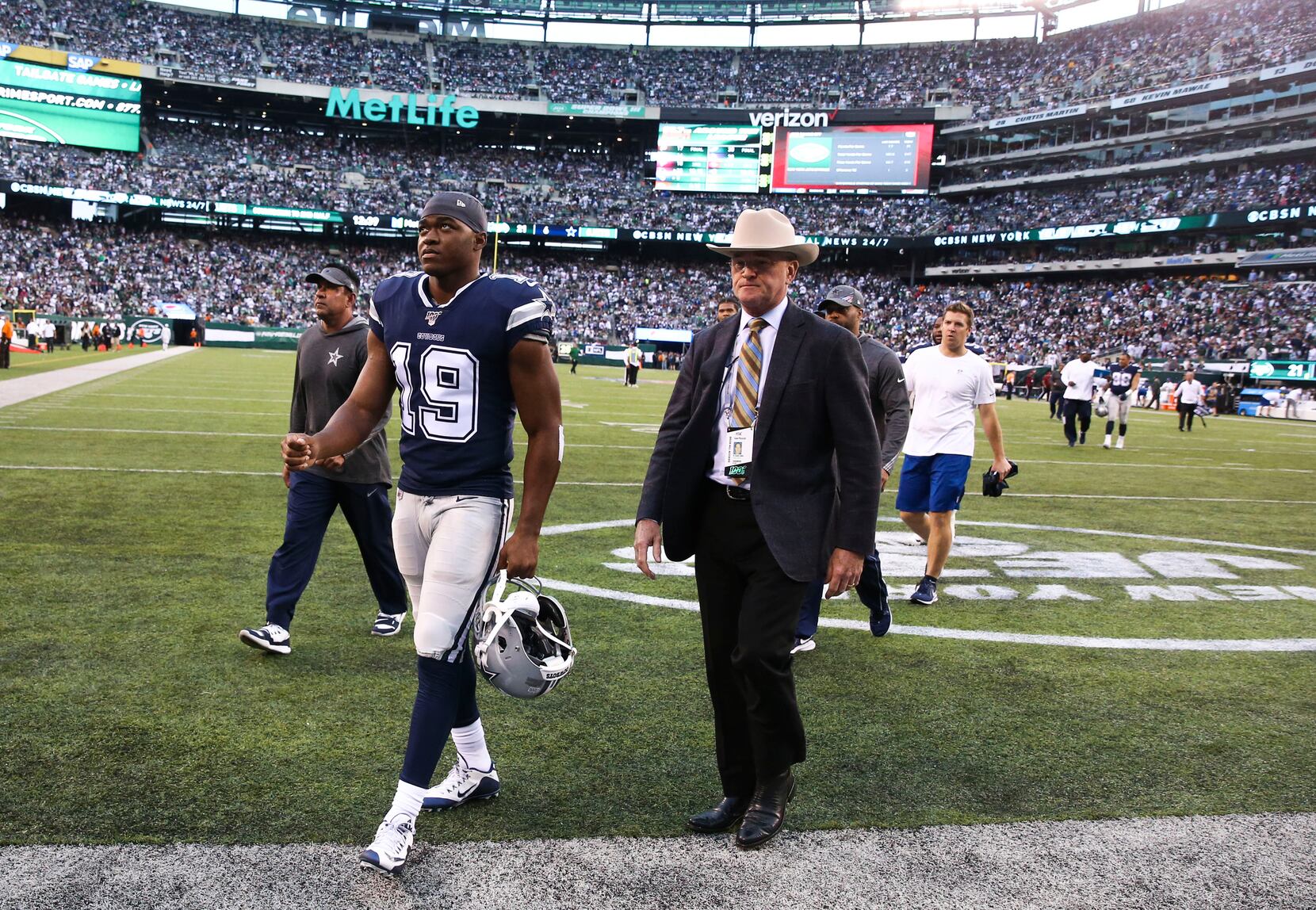 Amari Cooper misses several practices with a leg injury