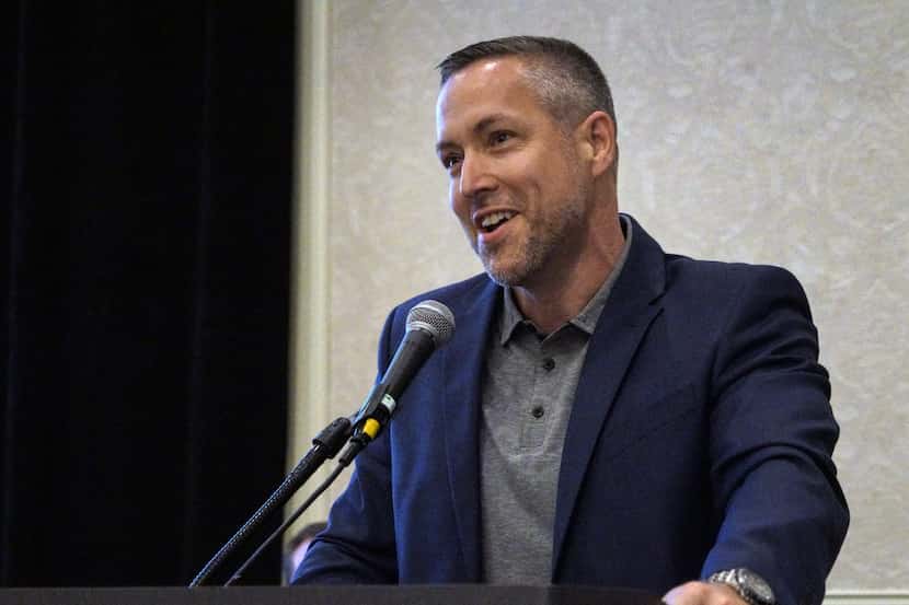 J.D. Greear, photographed Sunday at the Southern Baptist Convention's annual meeting in...
