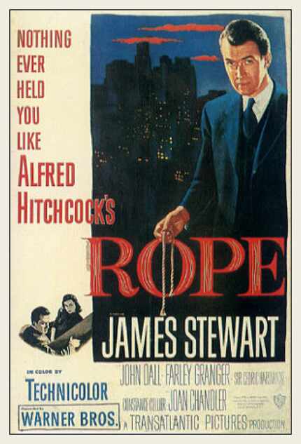 Alfred Hitchcock's Rope movie poster