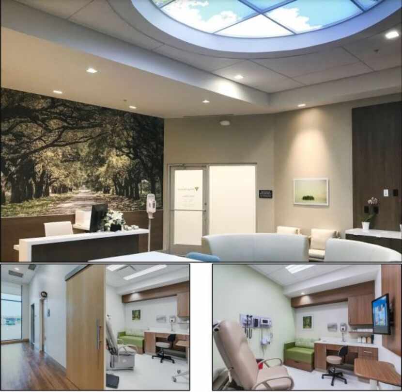 Interior of the Village Medical Clinic that Walgreens plans to open in Dallas, Collin and...