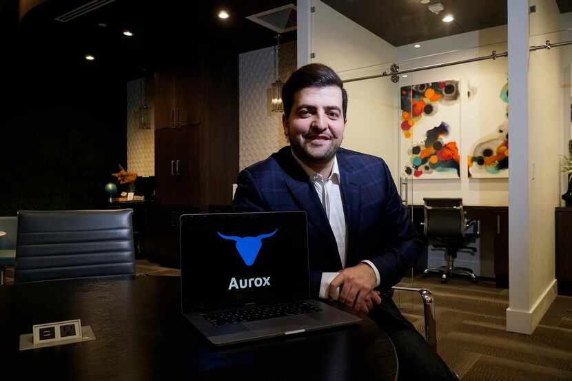 Aurox co-founder Giorgi Khazaradze said the company's cryptocurrency trading terminal...