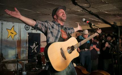 Garth Brooks played a surprise concert at The Broken Spoke in Austin during South by...
