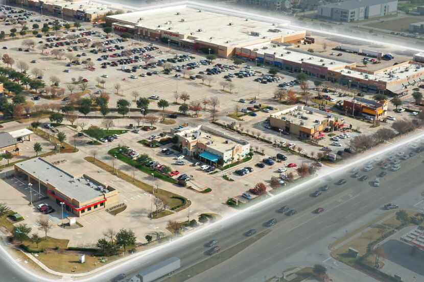The Lewisville Towne Crossing shopping center is on State Highway 121 and Josey Lane.