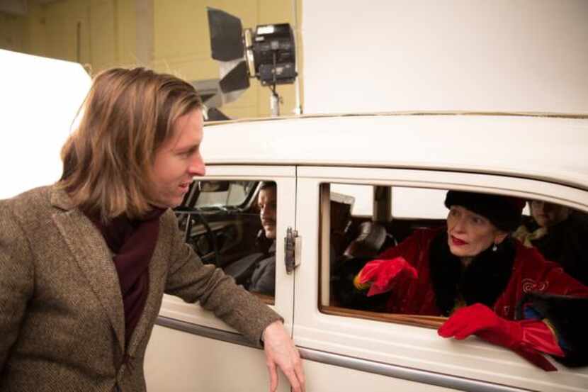 
Wes Anderson worked with Tilda Swinton in Moonrise Kingdom before Grand Budapest. She says...