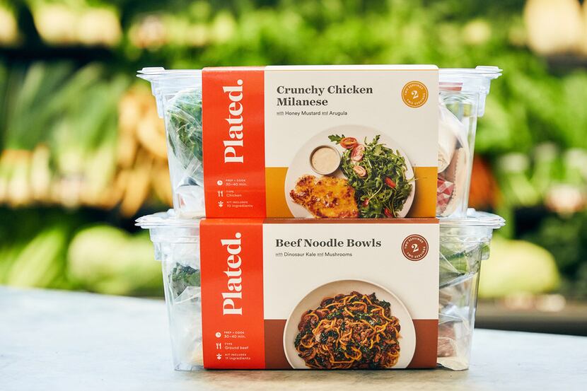 Plated meal kits are now in Albertsons and Tom Thumb stores in Dallas-Fort Worth,...