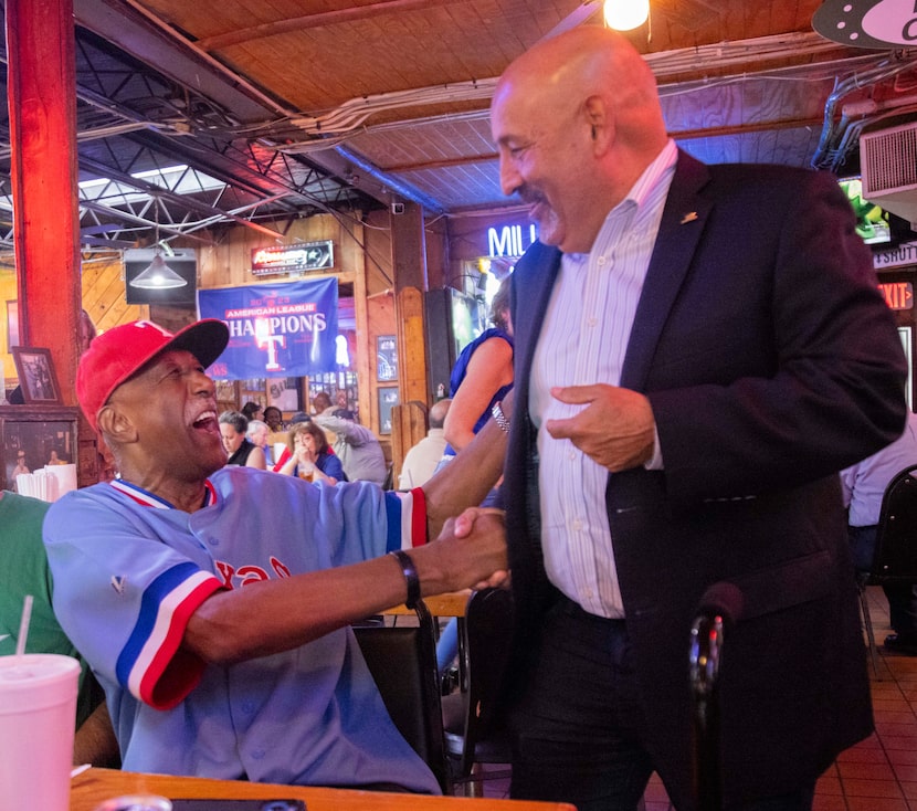 (From left) Bob “Snake” LeGrande, who used to be the UT Arlington head basketball coach from...