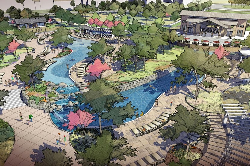 The new Union Park community will include a 30-acre park.