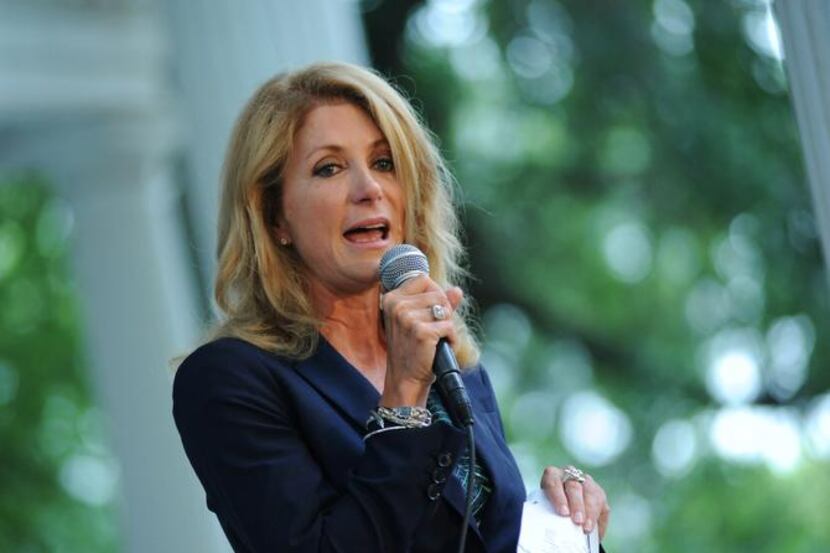 
Wendy Davis told supporters Tuesday at her Democratic headquarters that Greg Abbott has...