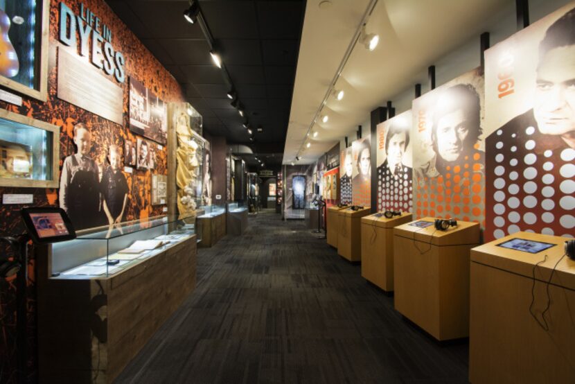 The Johnny Cash Museum in Nashville, TN, has interactive stations where visitors can hear...