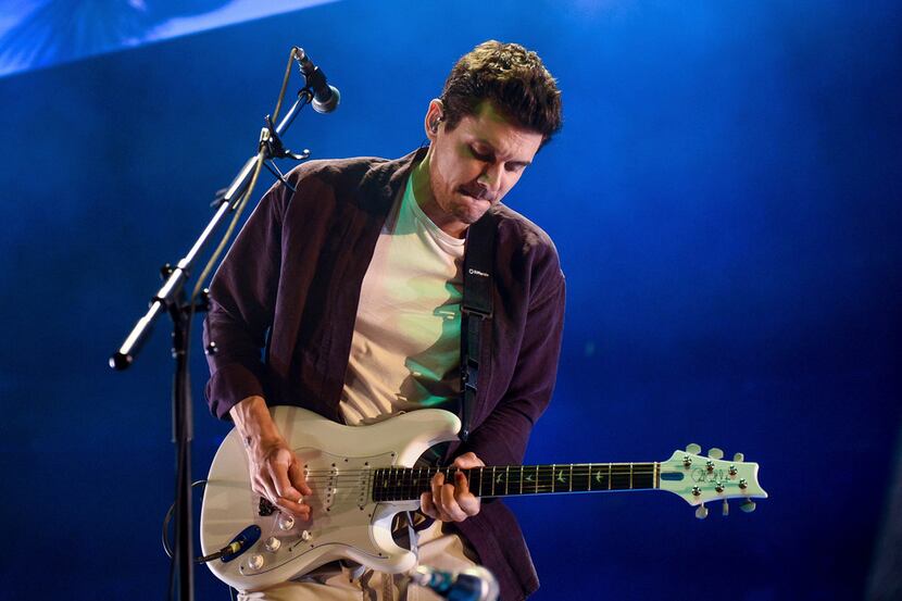 Musician John Mayer performs at Madison Square Garden on Thursday, July 25, 2019, in New...