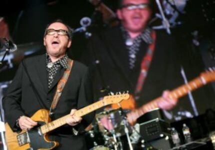  Elvis Costello performs at Superpages.com Center on May 21, 2008. (Jason Janik/Special...