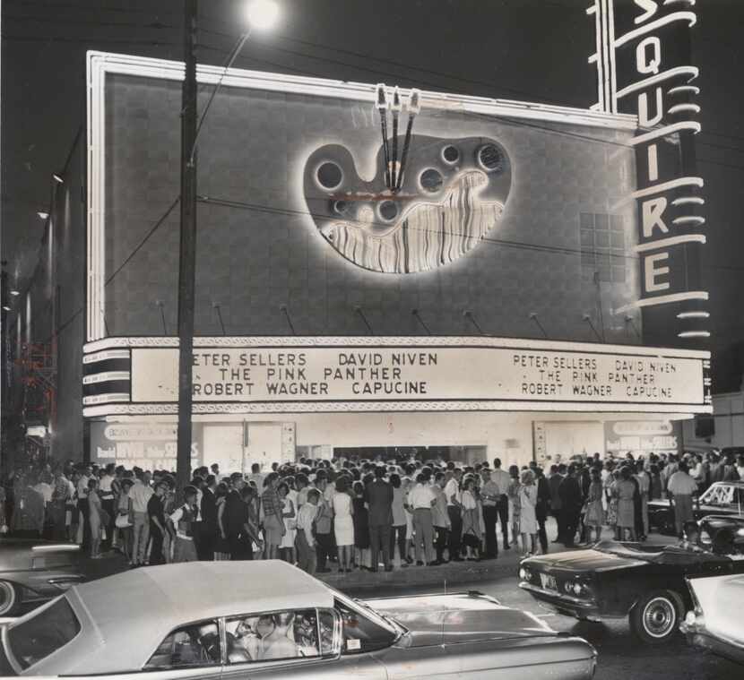 The landmark Esquire Theater was demolished in the 1980s for a parking lot.