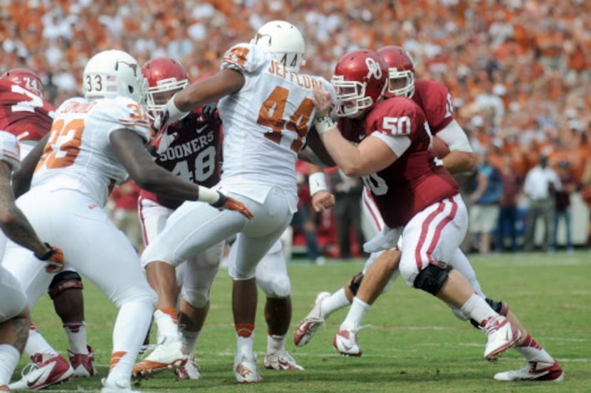 Jackson Jeffcoat played in only six games last season, now he and the Longhorns seek to turn...