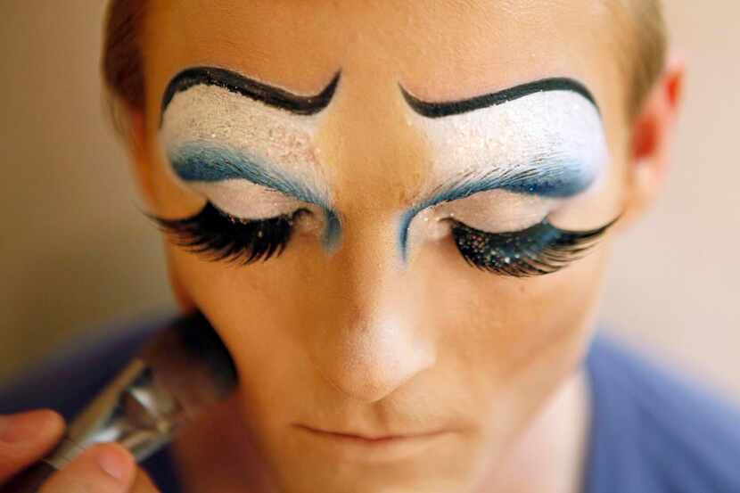 
“I couldn’t sleep all night thinking about those eyebrows,” confessed makeup artist Michael...