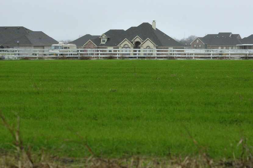 The town of Crandall in Kaufman County, southeast of Dallas is seeing a boom in residential...