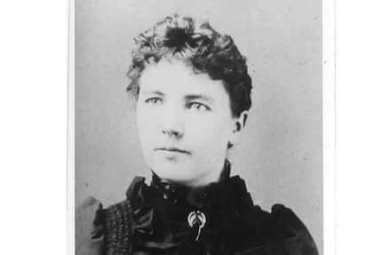 Laura Ingalls Wilder in an image provided by the South Dakota Historical Society.