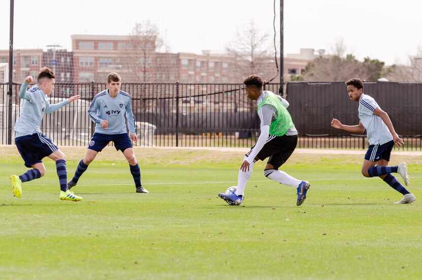 Dante Sealy playing for North Texas SC considers taking on three Swope Park Ranger...