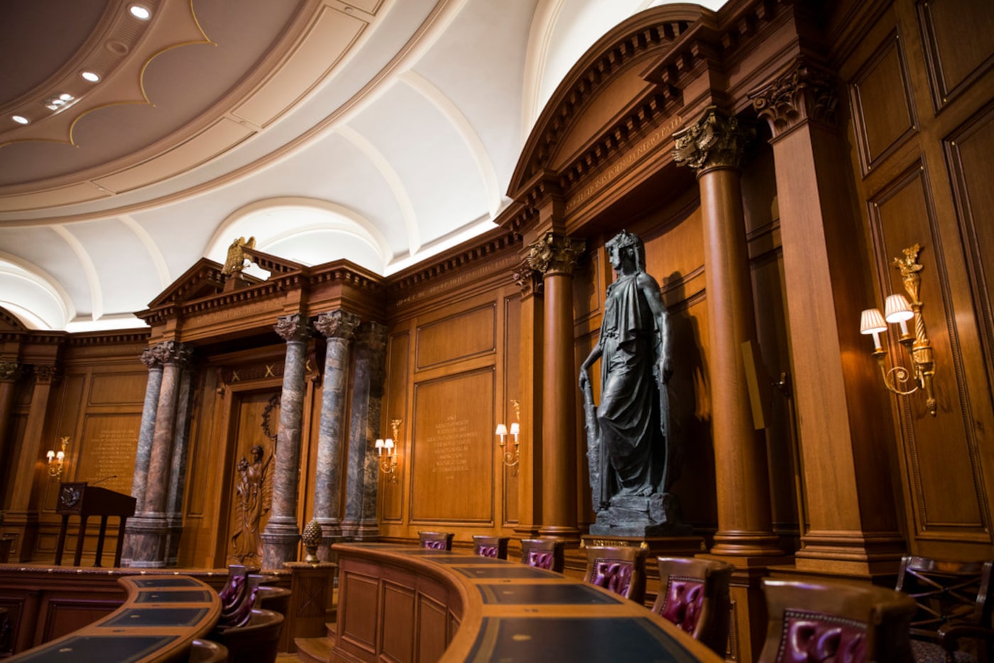 The Debate Chamber at Old Parkland.