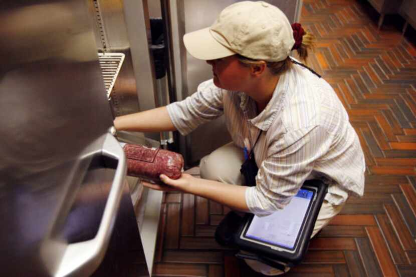 Dallas inspectors checked restaurants' freezers in 2008 after a federal warning about...